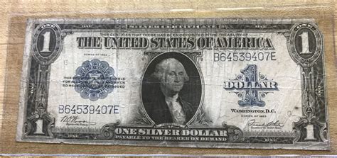 Silver certificate $1 bill. Things To Know About Silver certificate $1 bill. 